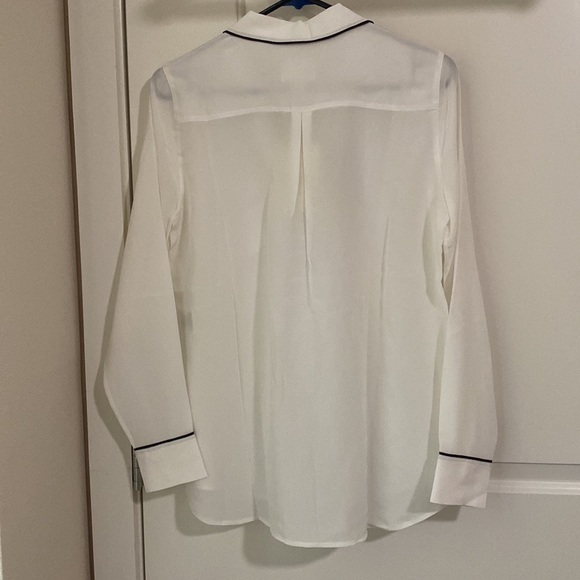 *SOLD* Sezane Elisa Silk Shirt NWT - Picture 4 of 7
